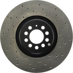 StopTech 04-06 Audi TT Quattro / 04 VW Golf R32 AWD Drilled Left Front Cryo Rotor