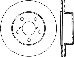 StopTech Slotted & Drilled Sport Brake Rotor