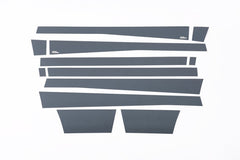 Putco 10-18 RAM 2500/3500 Crew Cab 8ft- 5.5in w/o Factory Flares 12pcs Black Platinum Rocker Panels