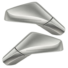 Oracle 05-13 Chevy Corvette C6 Concept Side Mirrors Ghosted - Light Tarnished Silver Metallic (67U)