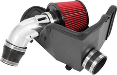 Spectre 12-15 Honda Civic L4-1.8L F/I Air Intake Kit - Polished w/Red Filter