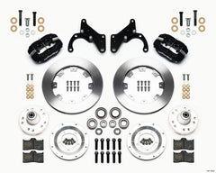 Wilwood Forged Dynalite Front Kit 12.19in 65-68 Chevy Impala -Drum Spindle