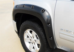 Lund 07-13 GMC Sierra 1500 RX-Rivet Style Smooth Elite Series Fender Flares - Black (2 Pc.)