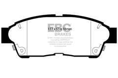 EBC 94-99 Toyota Celica 1.8 Yellowstuff Front Brake Pads