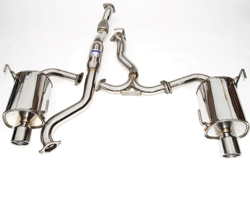 Invidia 2014-2016 Subaru Forester XT Q300 w/ Rolled Polished Tips Cat ...