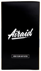 Airaid Universal Air Filter - Cone 3-1/2in Flange x 6in Base x 4-5/8in Top x 9in Height - Synthaflow