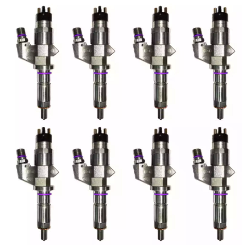 Exergy 01-04 Chevrolet Duramax LB7 Reman 250% Over Injector (Set of 8)