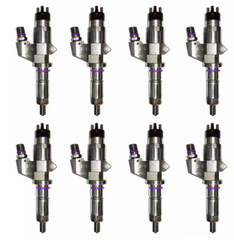 Exergy 01-04 Chevrolet Duramax LB7 Reman 250% Over Injector (Set of 8)
