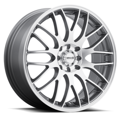 Maxxim Maze 16x7 10x100/114.3 ET40 Silver/Machine Face