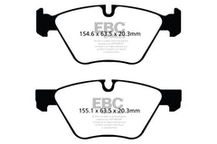 EBC 09+ BMW Z4 3.0 (E89) Redstuff Front Brake Pads