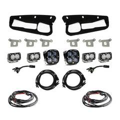 Baja Designs 2021+ Ford Bronco Clear SAE Fog Pocket Kit