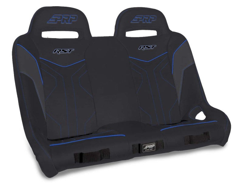 PRP Polaris RZR XP4 1000/XP4 Turbo/XP4 Turbo S RST Rear Suspension Bench- Black/Blue