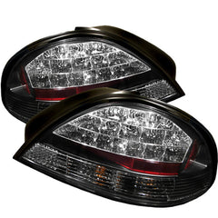 Spyder Pontiac Grand AM 99-05 LED Tail Lights Black ALT-YD-PGAM99-LED-BK