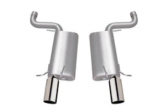 Gibson 06-08 Cadillac STS V 4.4L 2.5in Axle-Back Dual Exhaust - Stainless