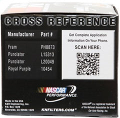 K&N Oil Filter 3.688in OD x 3.406in H for Chevy/Pontiac/Oldsmobile/GMC