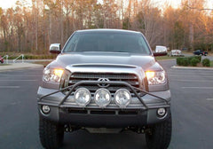 N-Fab Pre-Runner Light Bar 07-13 Toyota Tundra - Tex. Black