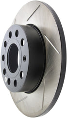 StopTech Power Slot 05-10 VW Jetta (except Wagon) Rear Left Slotted Rotor