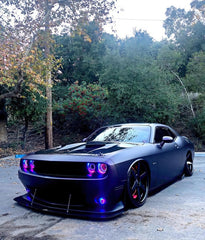 Oracle 08-14 Dodge Challenger Dynamic Surface Mount Headlight/Fog Light Halo Kit COMBO - ColorSHIFT