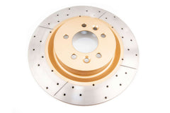 DBA 14-15 Land Rover Range Rover (w/o Brembo Brakes) Front Drilled & Slotted Street Series Rotor