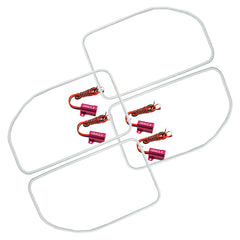 Oracle Ford F250/350 11-16 LED Halo Kit (Square Ring Design) - White