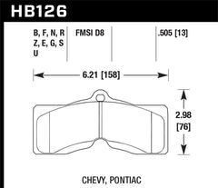 Hawk HPS Street Brake Pads