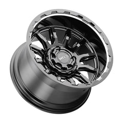 Weld Gauntlet 20x9 / 6x139.7 BP/ 5.75n. BS (+20mm Offset) Gloss Black Wheel