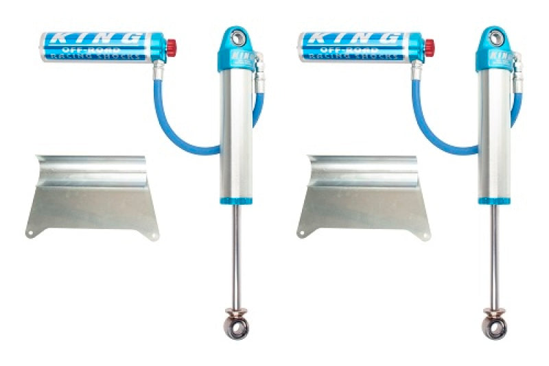 King Shocks 11-15 Toyota Hilux Rear 2.5 Dia Remote Reservoir Shock w/Adjuster (Pair)