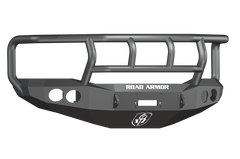 Road Armor 06-08 Dodge 1500 Stealth Front Winch Bumper w/Titan II Guard - Tex Blk
