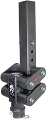 Gen-Y Spartan Torsion-Flex 5in Offset 4in SQ Tube Gooseneck 2-5/16in Coupler Extended Height