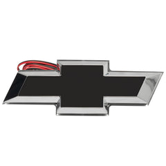 Oracle 14-15 Chevrolet Camaro Illuminated Bowtie - Dual Intensity - Flat Black - Blue