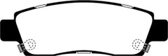 EBC 03-05 Chevrolet SSR 5.3 Greenstuff Rear Brake Pads