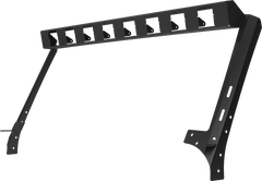 Go Rhino 07-18 Jeep Wrangler JK WLF Windshield Light Mount Frame - Eight Cube Lights