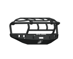 Road Armor 15-19 Chevy 2500-3500 Stealth Front Winch Bumper w/Titan II Intimidator Guard - Tex Blkf