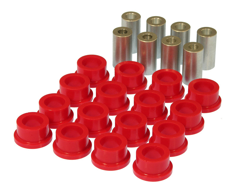 Prothane 10 Chevy Camaro Rear Toe & Trailing Arm Link Bushings - Red