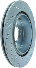 StopTech Select Sport 08-11 Mitsubishi Evo X Slotted and Drilled Right Rear Rotor