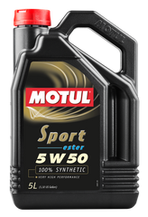 Motul 5L Synthetic Engine Oil Sport 5W50