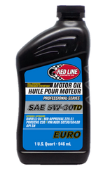 Red Line Professional Series Euro 5W30 TD Motor Oil - Quart