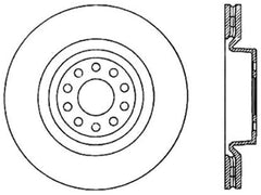 StopTech 04-09 Audi S4 Drilled Left Front Rotor