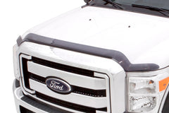 Lund 15-18 Ford F-150 Interceptor Hood Shield - Smoke