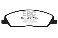 EBC 10-14 Ford Mustang 3.7 Yellowstuff Front Brake Pads