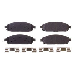 Power Stop 06-10 Jeep Commander Front Z17 Evolution Ceramic Brake Pads w/Hardware