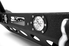 DV8 Offroad 07-18 Jeep Wrangler JK/JL FS-8 Mid Length Steel Front Bumper w/ LED Lights