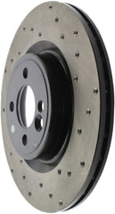 StopTech Sport Cross Drilled Brake Rotor - Front Right