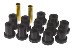 Prothane 56-57 Chevy Full Rear Spring Bushings - Black