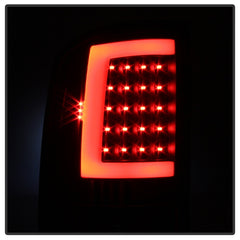 Xtune GMC Sierra 07-13 LED Tail Lights Black ALT-ON-GS07-G2-LED-BK