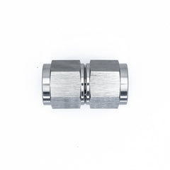 DeatschWerks 8AN Female Flare To 8AN Flare Female Swivel - Anodized Titanium