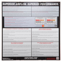 K&N Replacement Air Filter FORD MUST.,MERC.CAPRI, V8-5.0L H.O., 1983-85