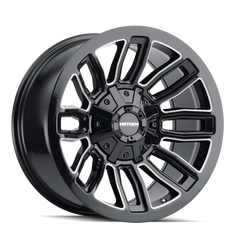 Mayhem 8108 Decoy 20x9 / 6x135 BP / -5mm Offset / 106mm Hub Black w/ Milled Spokes Wheel