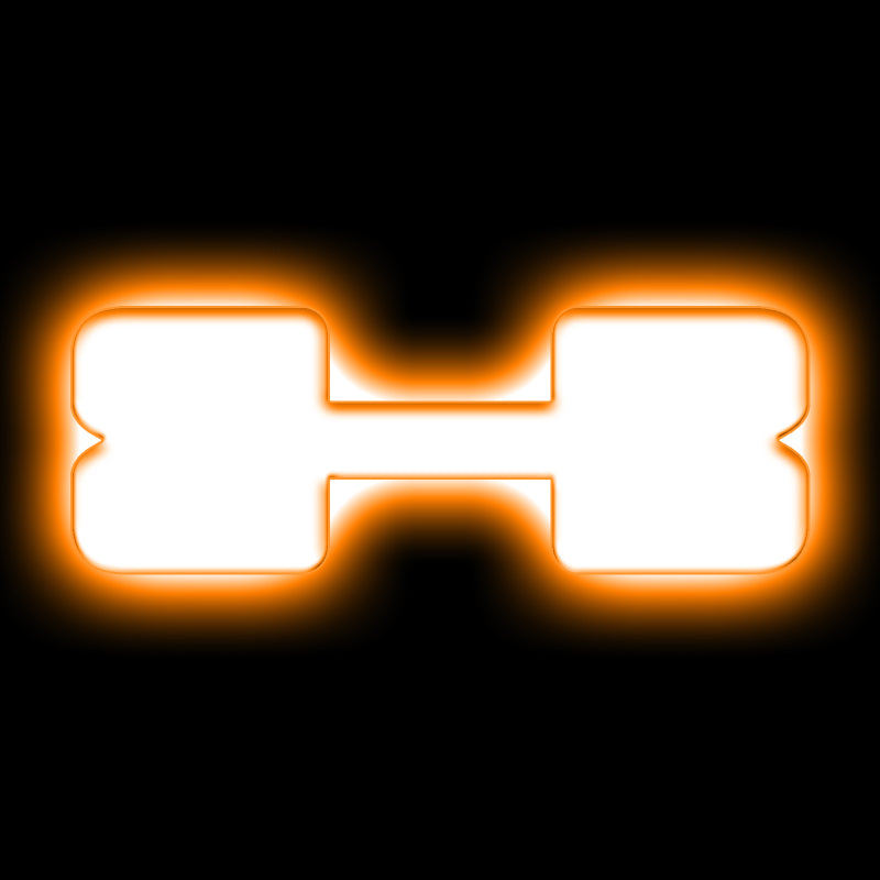 ORACLE Lighting Universal Illuminated LED Letter Badges - Matte White Surface Finish - X