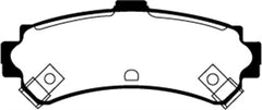 EBC 95-97 Nissan Sentra 1.6 Redstuff Rear Brake Pads